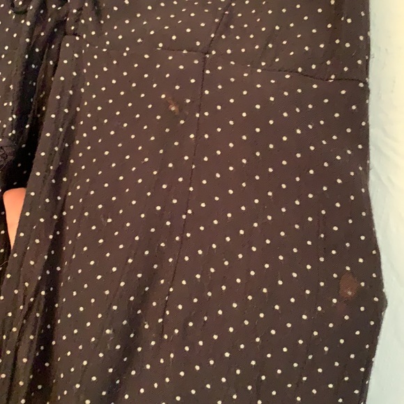Black polka dot romper - Picture 5 of 5